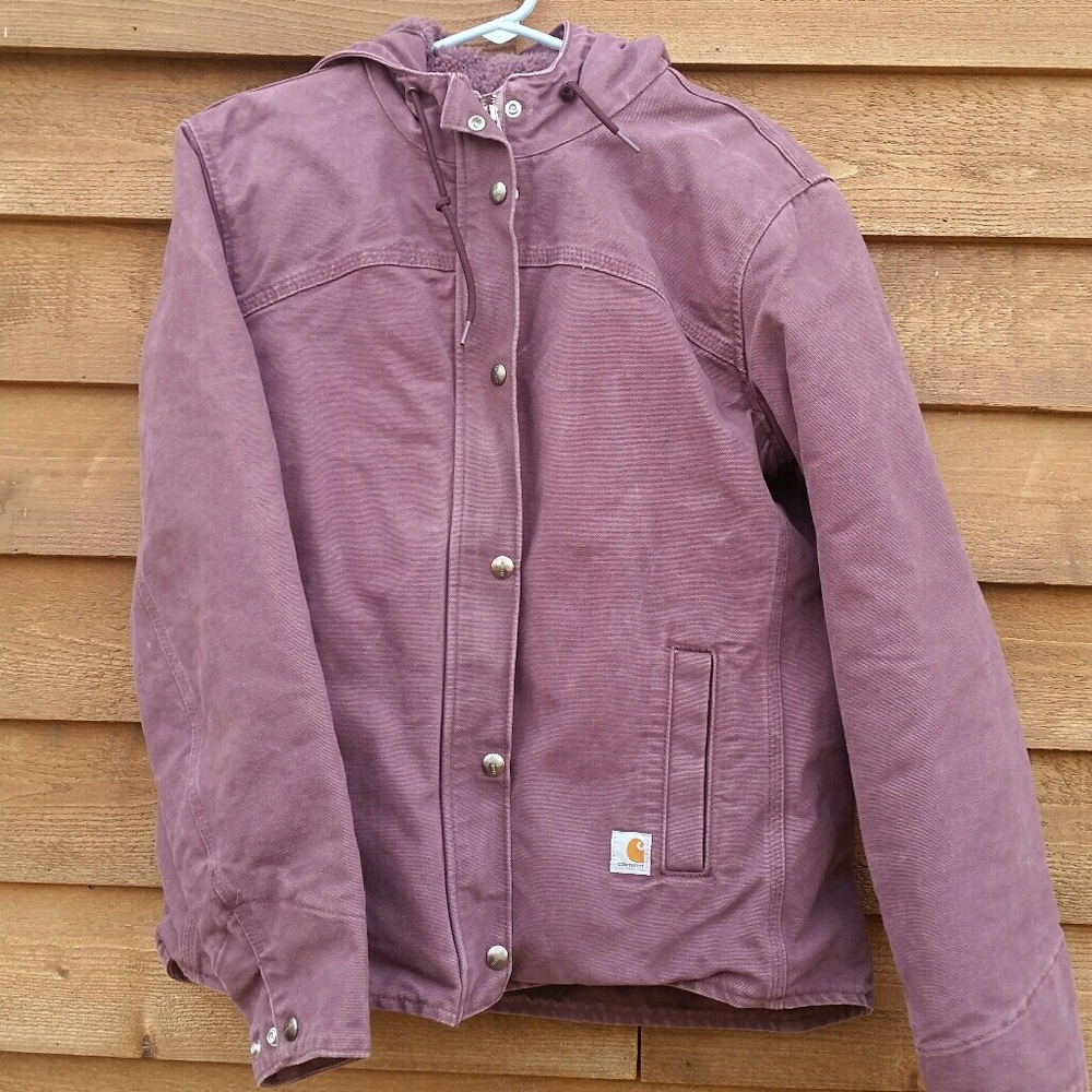 Women's Carhartt Jacket Purple SMALL